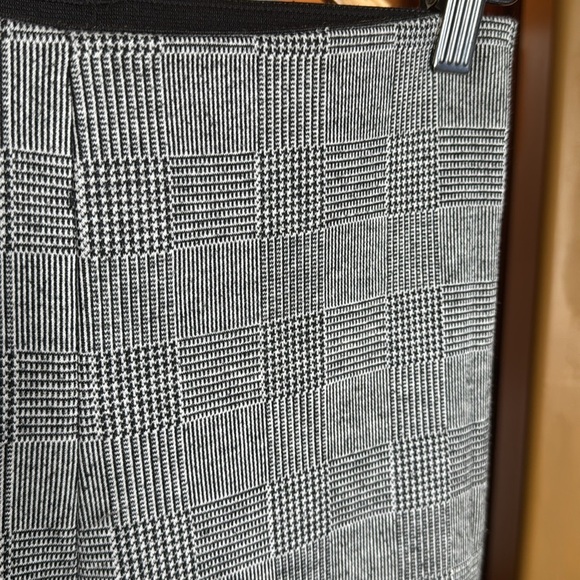 Zara Basic Black White Houndstooth Leggings Size Small - Picture 11 of 11